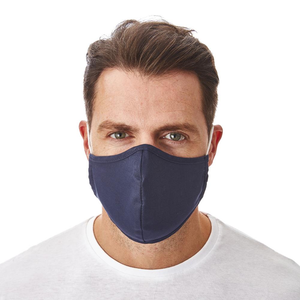 3-Layer Reusable Antibacterial Face Covering (5 Pack)